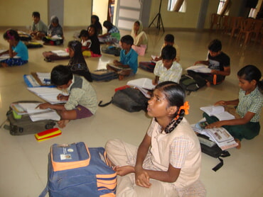 Schulkinder in Salem_Indien