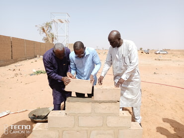 Grundsteinlegung YMCA-Zentrum Niger