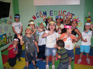 Kindergruppe in Costa Rica