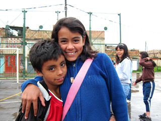 Kinder im YMCA Bogotá