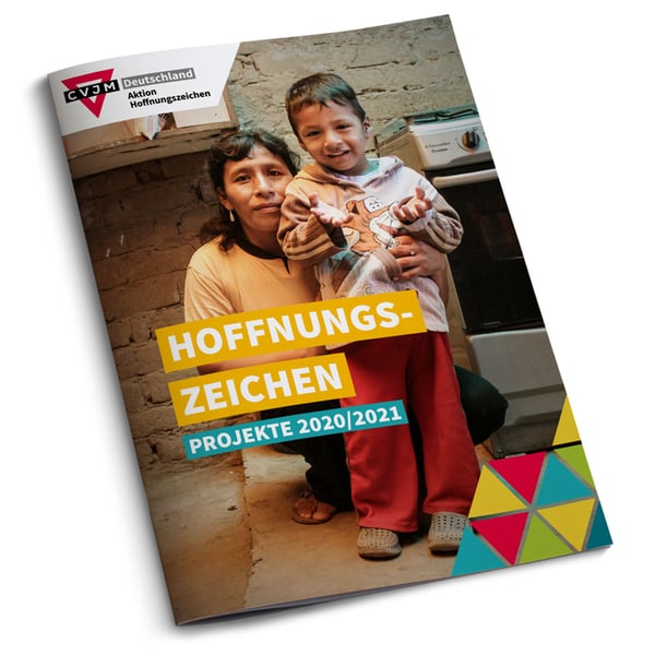 Titel des neuen Projektehefts von Aktion Hoffnungszeichen