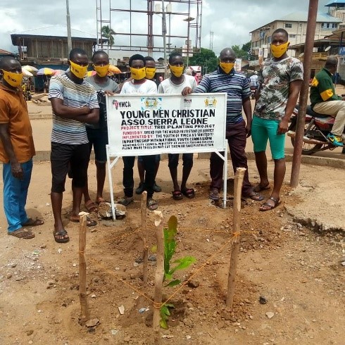 Mitarbeiter des YMCA Sierra Leone