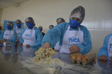 in der Bäckerei in Trujillo