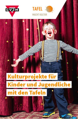 Plakat Kulturprojekte für Kinder und Jugendliche mit den Tafeln
