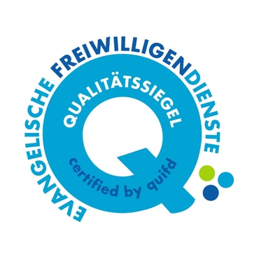 Seit 2015 ist der CVJM Deutschland als Entsende­organisation mit dem Qualitätssiegel von Quifd (Qualität in den Freiwilligendiensten) nach dem Handbuch "Qualitäts­entwicklung und Qualitätsmanagement für Freiwilligendienste im Ausland" zertifiziert