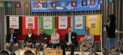 Podiumsdiskussion im CVJM Michelbach