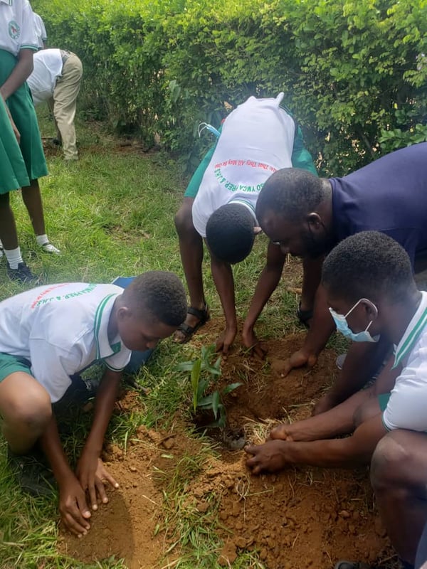 Tree Planting YMCA Ghana